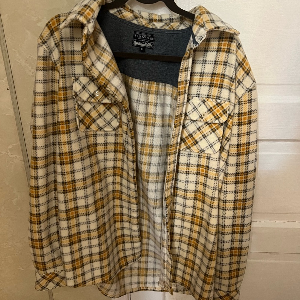 Men's Yellow Plaid Jacket